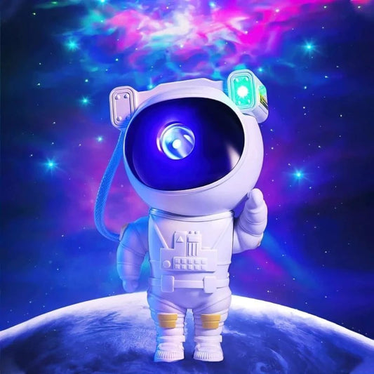 Astronaut Galaxy Night Light Stars Projector